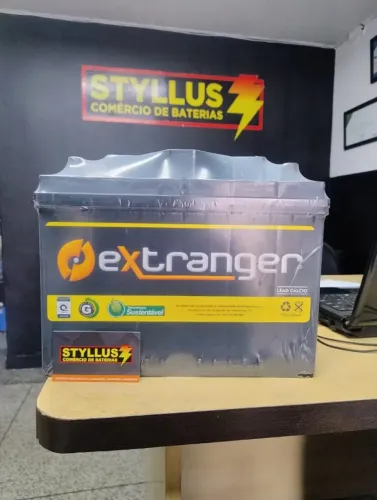 Bateria nova 110ah Extranger 1 ano de garantia