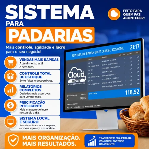 Sistema pra padarias