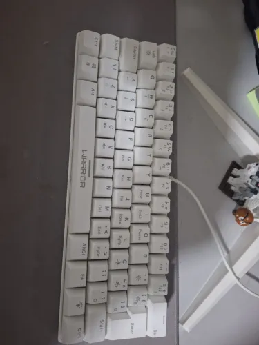 Teclado warrior arctic edition