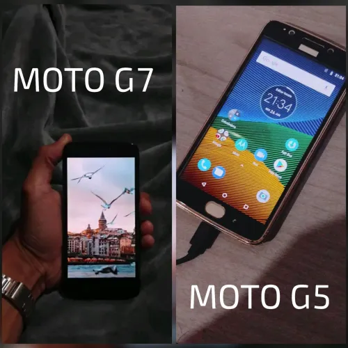 Moto G7 Play + Moto G5 de Brinde (Bom estado) 