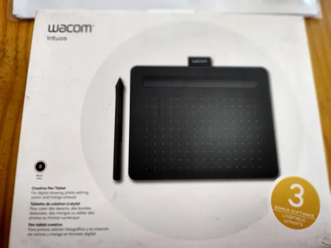 Tablet criativo para desenho digital