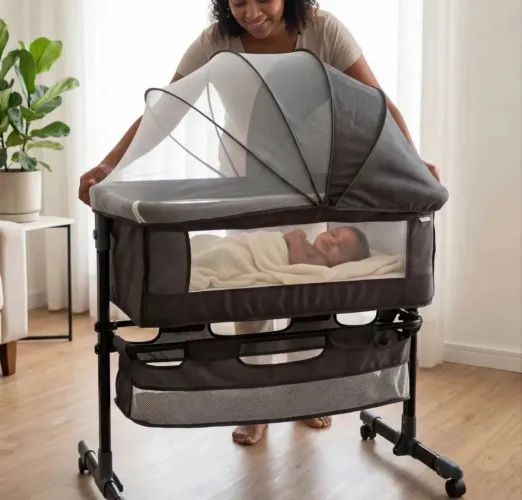 Berço Portátil Bebê Acoplado Co-Bed Connect Maxi baby