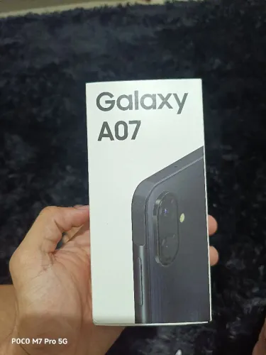 Vendo A07 128gb, na caixa ! 