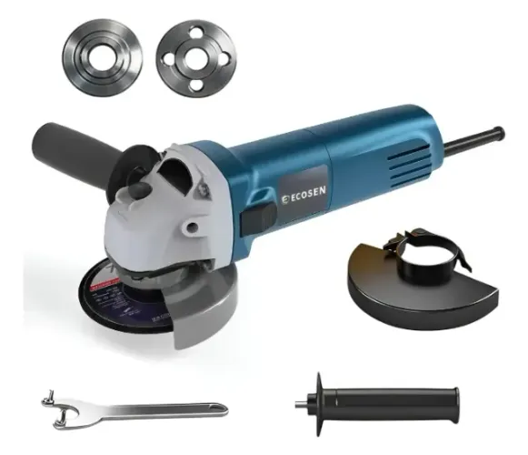 Kit Esmerilhadeira Lixadeira Angular 4.1/2 Pol 900w