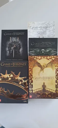 Game of tirolesa 1° a 5° temporadas DVD