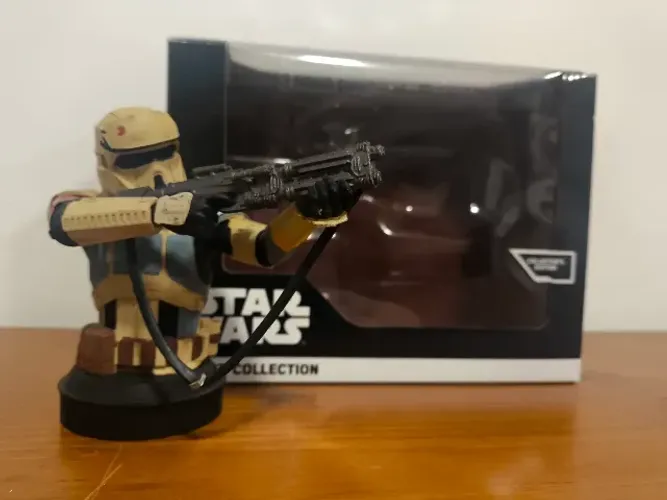 Star Wars Busto de Coleção De Agostini - SHORETROOPER (acompanha caixa e revista)