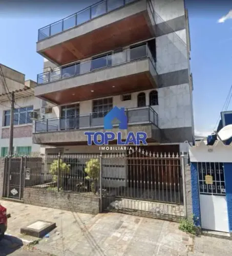 Cobertura com 3 quartos sendo 1 suite, 4 banheiros e 2 vagas na Vila da Penha.