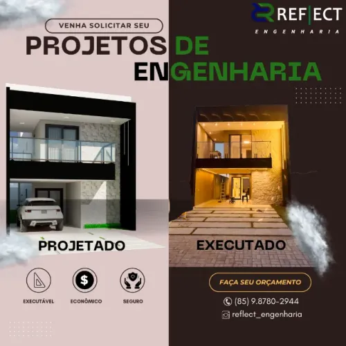 Projetos de Engenharia & Construção | Reflect Engenharia