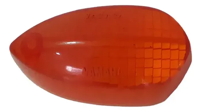 Lente Pisca Seta Laranja Yamaha Fazer 150 2013 A 2018 Orig Laranja