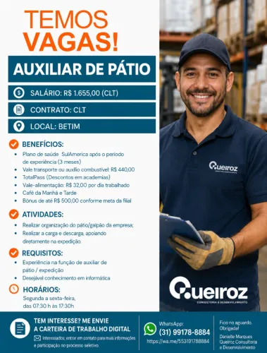 AUXILIAR DE CARGA E DESCARGA