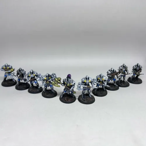 Kit 10 Miniaturas Soldados Medievais RPG Impressão 3D