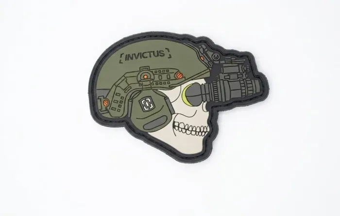 Patch Tático Emborrachado Invictus 