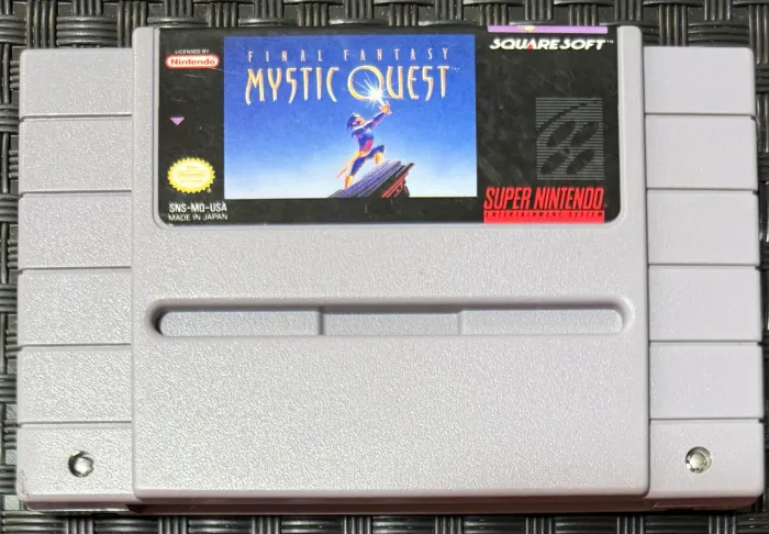 Final Fantasy Mystic Quest SNES Original Americano Nintendo Super Nintendo