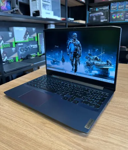 Notebook Lenovo Gaming i5 11300H + Gtx 1650 16GB de ram / Seminovo (Loja Física)