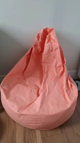 Puff bag coral 80 x 70 cm tecido impermeável - ENTREGA IMEDIATA