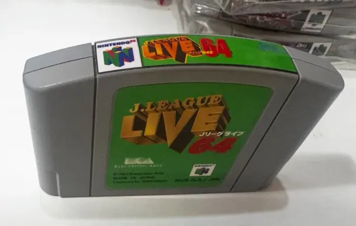 J. League Live 64 - Cartucho de Jogo Nintendo 64