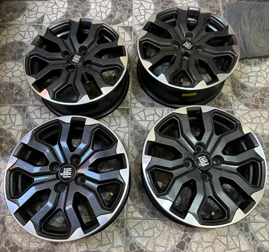 Rodas Fiat Strada aro 15 4x98 ano 2025