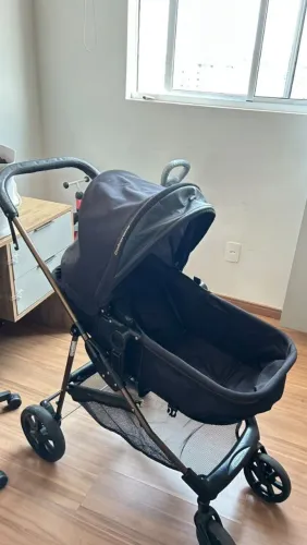 Carrinho + bebê conforto Galzerano Perfeito com NF