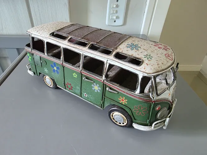Kombi de Ferro Vintage Decoração