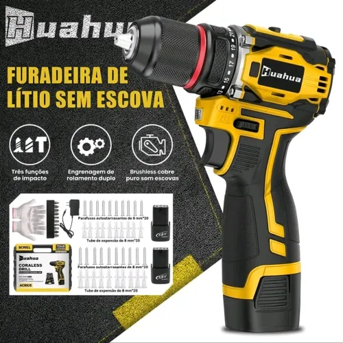 Parafusadeira e furadeira elétrica