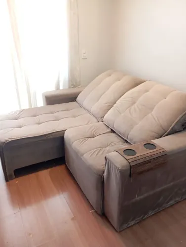 Sofá retrátil 2 lugares