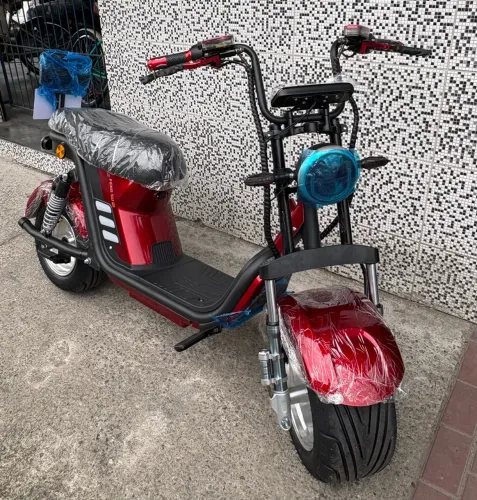Scooter Elétrica X13 1000W Vermelha - Produto Novo