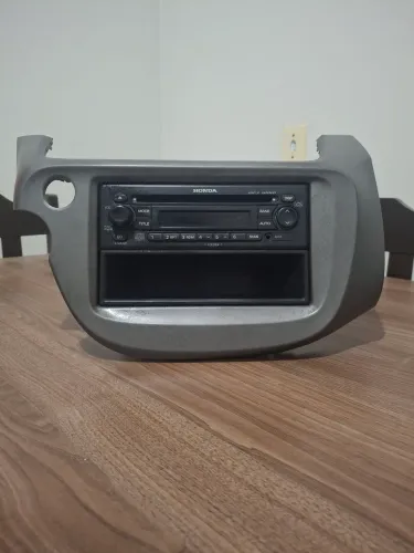 Radio e moldura honda fit 2009 original