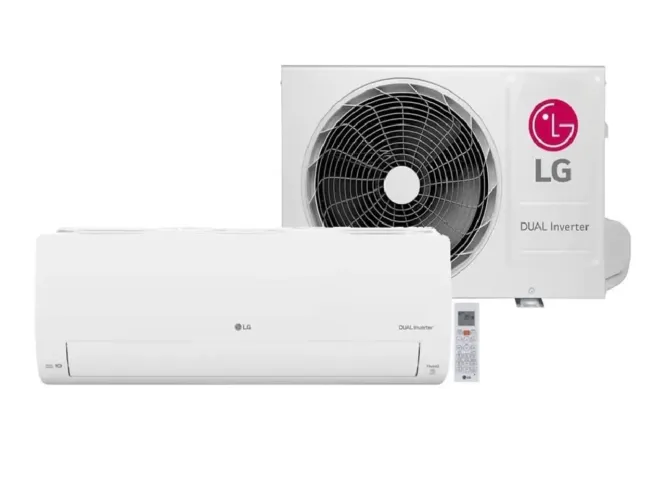 Split Lg 12000 btus dual inverter 220v NOVO