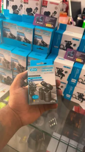 Carregador para moto/ celular Apenas 25 reias 