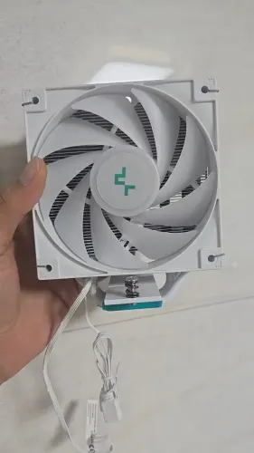 Cooler DeepCool Gammaxx AG400 white ARGB Novo