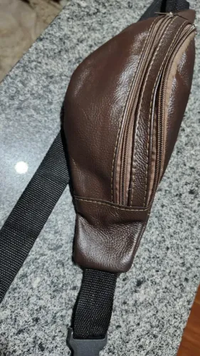 Pochete de couro