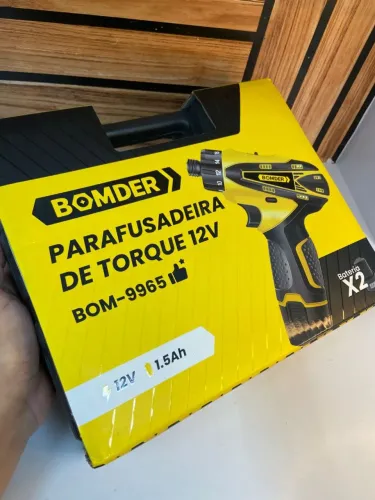 Parafusadeira de Torque 12V - BOM-9965 BOMDER