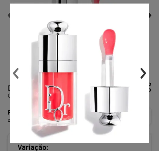 Óleo Labial 6ml / Dior Addict Lip Glow Oil 015 Cherry