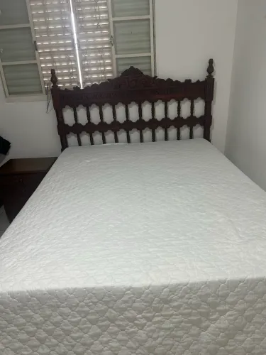 Cama cerejeira maciça
