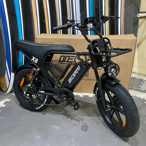 Bicicleta Elétrica Onesport X8 1000w Fat Bike 2026