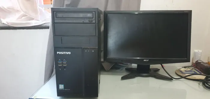 Pc completo i3 7 geração monitor