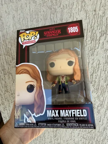 Funko Pop Max Stranger Things Novo Original