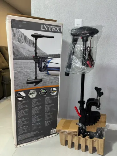 (NOVO) Motor Elétrico bote - Intex 40lbs #68631