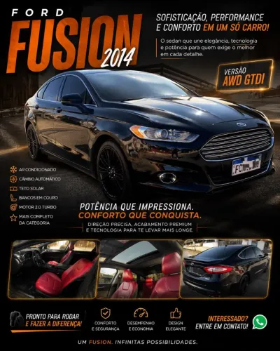 Ford Fusion Titanium 2.0 Gtdi Eco. AWD Aut. 2014
