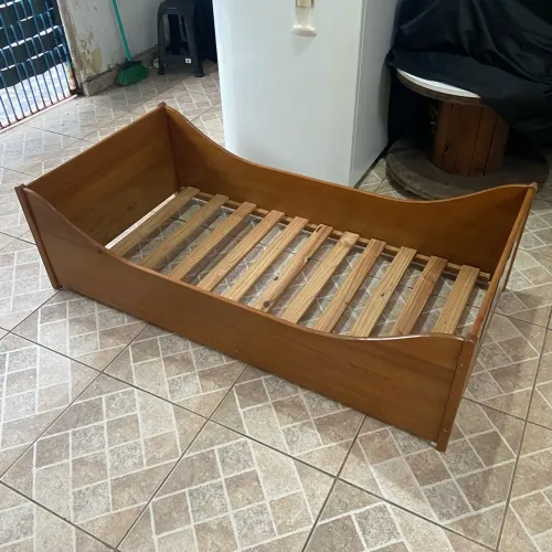 Cama Montessoriana Tok Stok e Colchão Ortobom