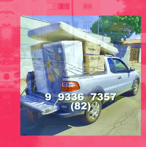 Frete rápido! Seu transporte está aqui! Agende agora e tenha qualidade!