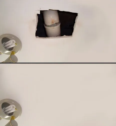 Conserto de forro parede de gesso