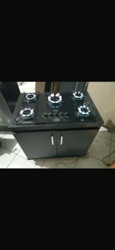 Fogão cooktop 5 bocas