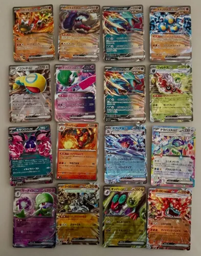 Lote com 10 cartas ultra raras Pokemon EX japonesas originais. Todas diferentes.