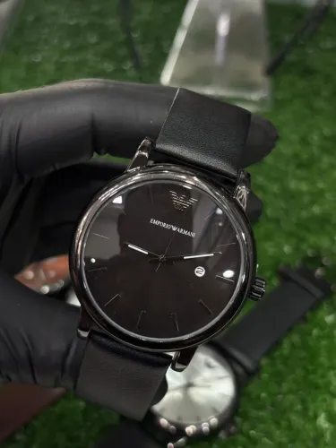 Relógio de pulso ARMANI pulseira em couro primeira linha