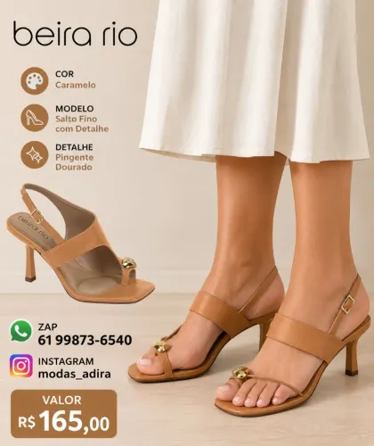 Sandália beira rio