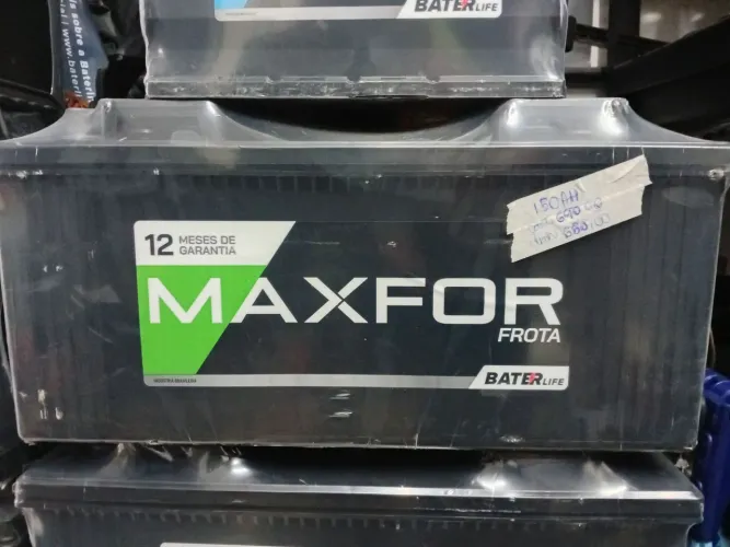 150Ah maxfor Bateria caminhão 