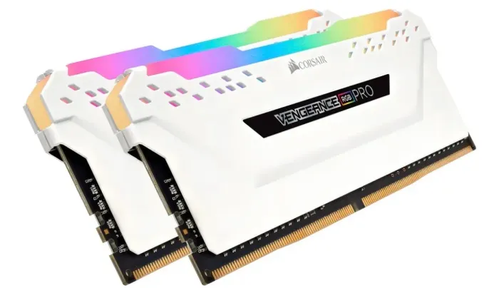 Corsair Vengeance RGB Pro 2x8gb 3000 mhz Branco CMQ16Gx4M2C300