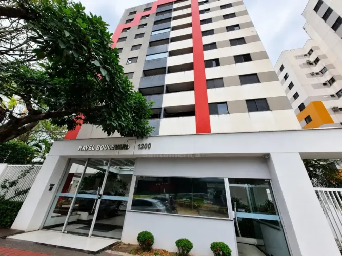 Apartamento mobiliado para locação com 3 quartos no Edifício Ravel Boulevard, Jardim Bela