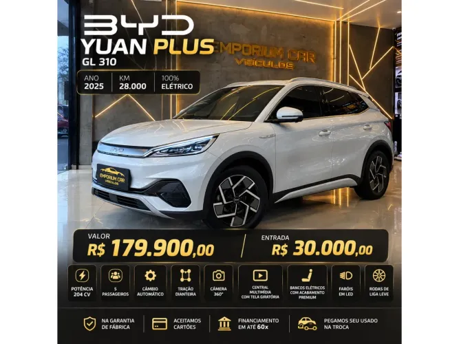 BYD Yuan Plus Elétrico 2025